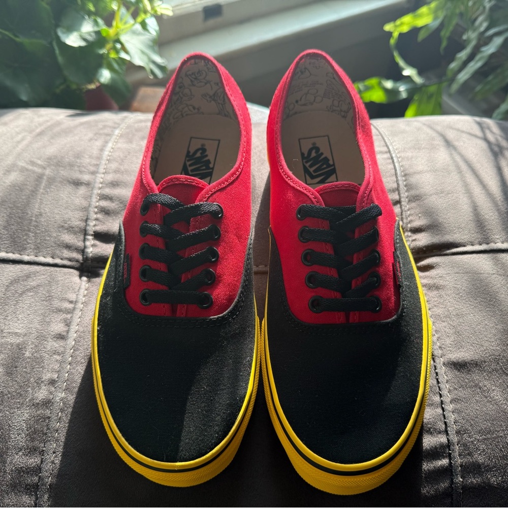 Lot of 3: New In Box Disney x Vans Mickey Authentics, Vans Tees x2
